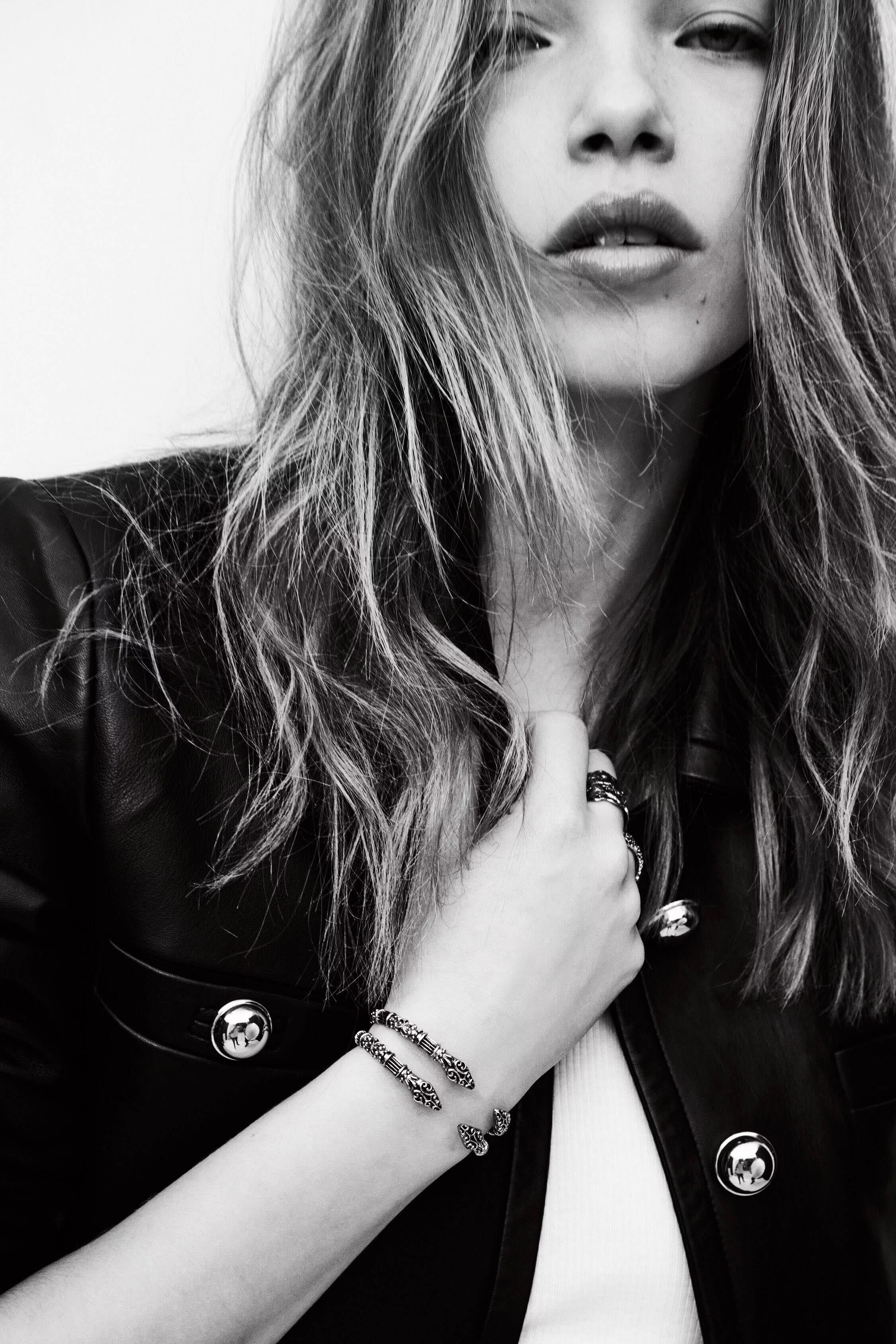 Bangle Bracelet Matty Gray
