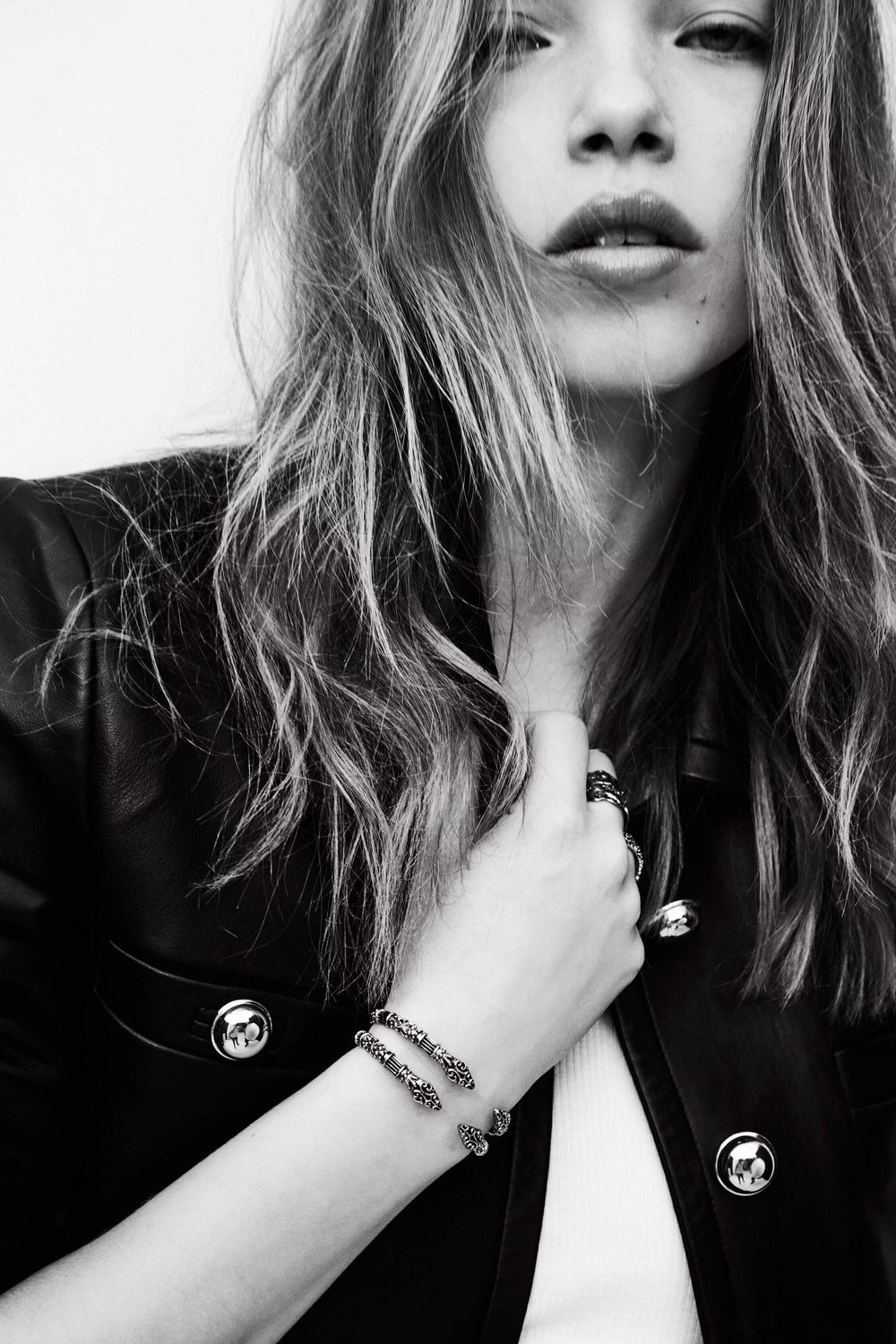 Bangle Bracelet Matty Gray