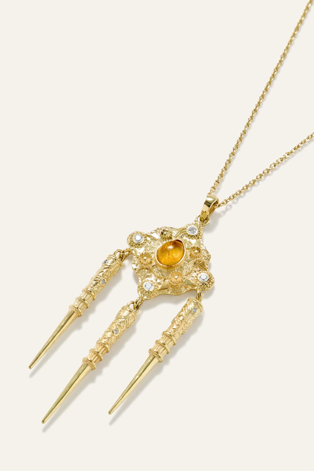 Bohemian Style Necklace Noor Gold