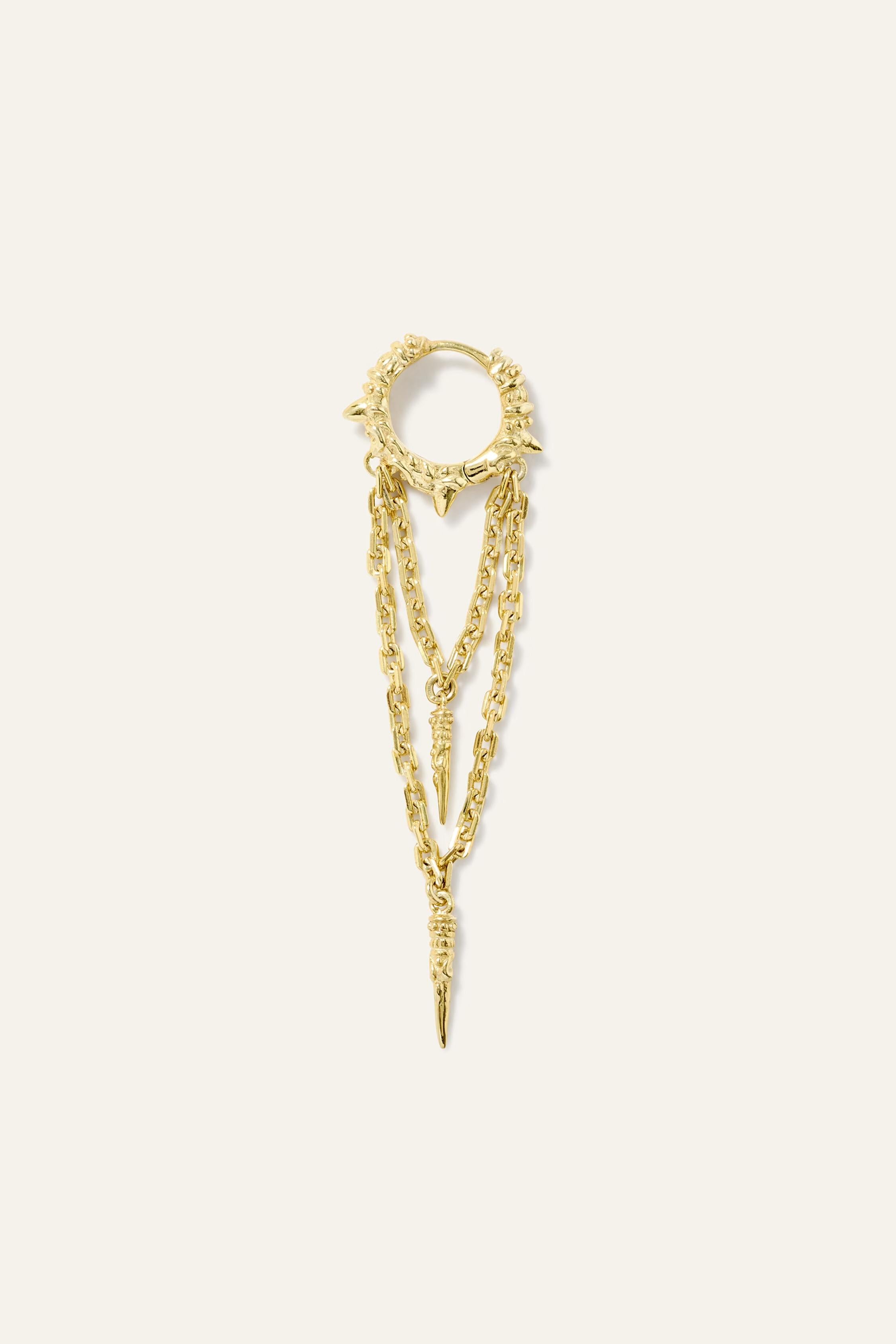 Pendant Earring Joey Gold