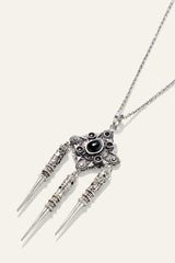Bohemian Style Necklace Noor Gray