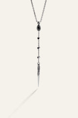 Necklace With Pendant Ojas Gray