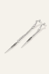 Silver Earrings Tayanne Gray