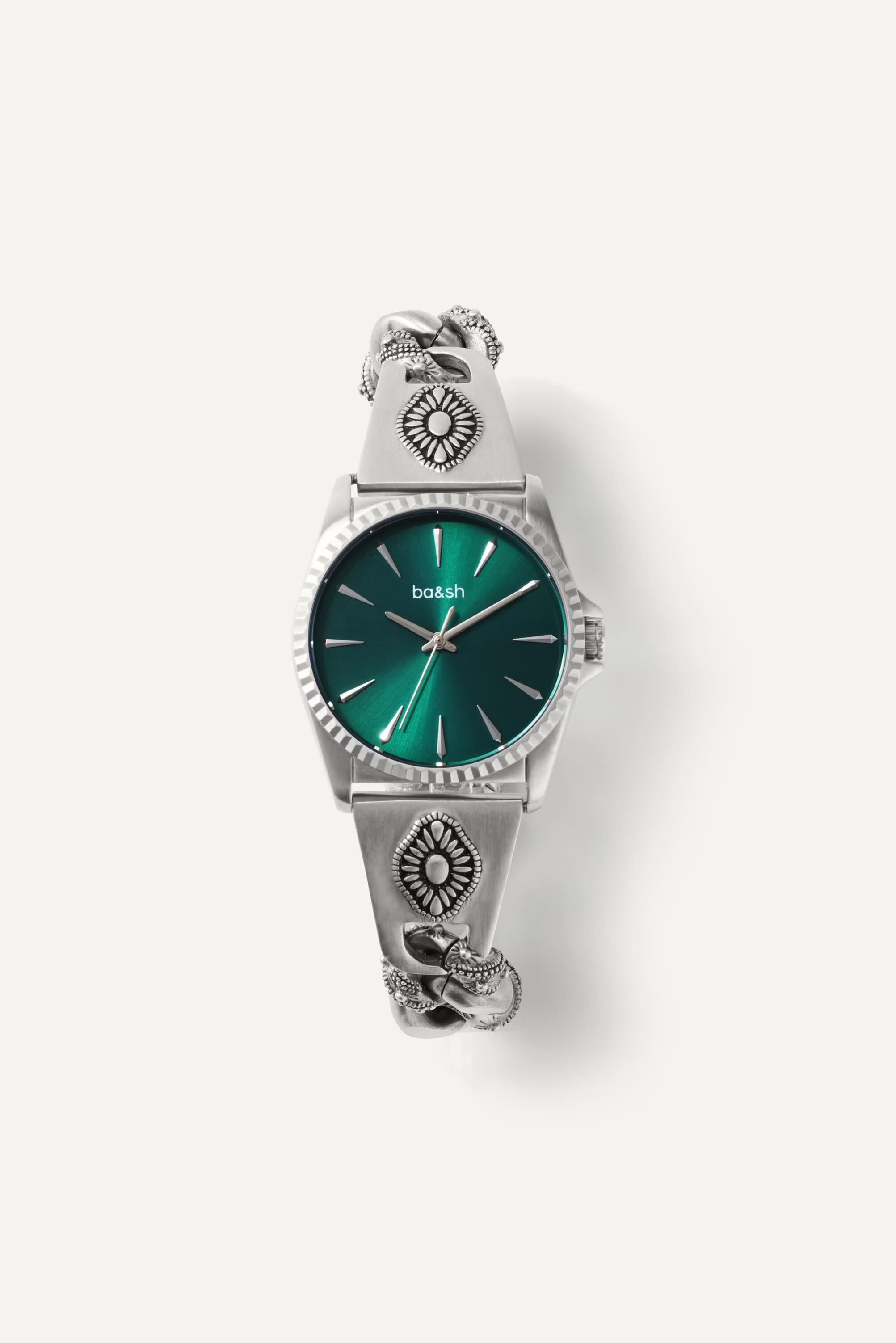 Elegant Watch Reset Green
