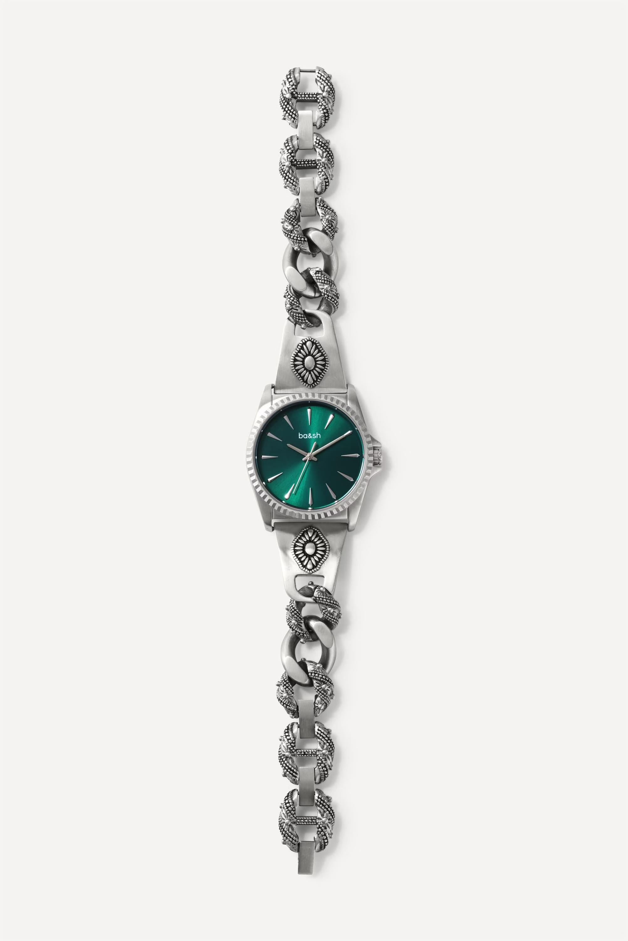 Elegant Watch Reset Green