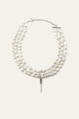 Pearlnecklace Blanca Gray