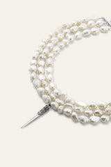 Pearlnecklace Blanca Gray