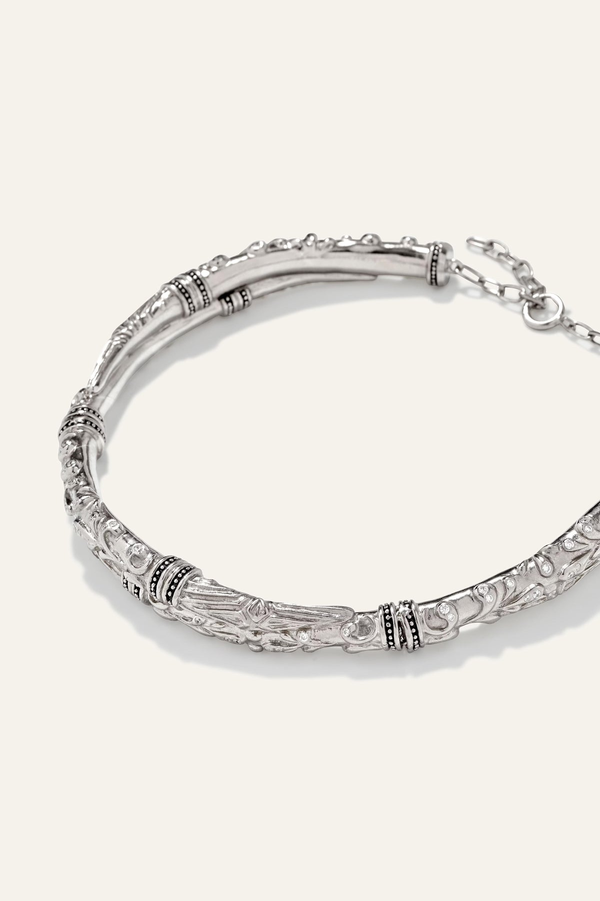 Silver Necklace Jaya Gray