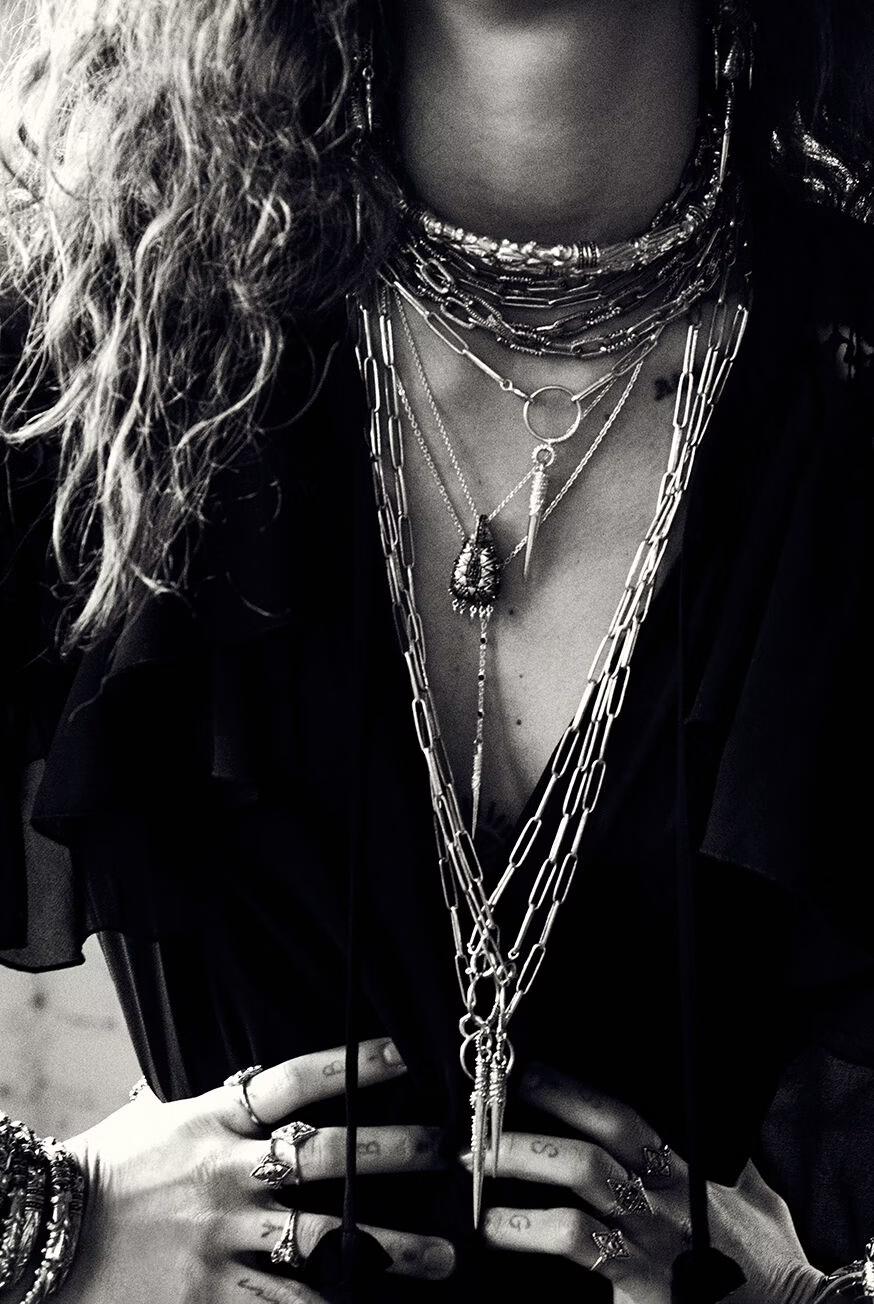 Silver Necklace Jaya Gray