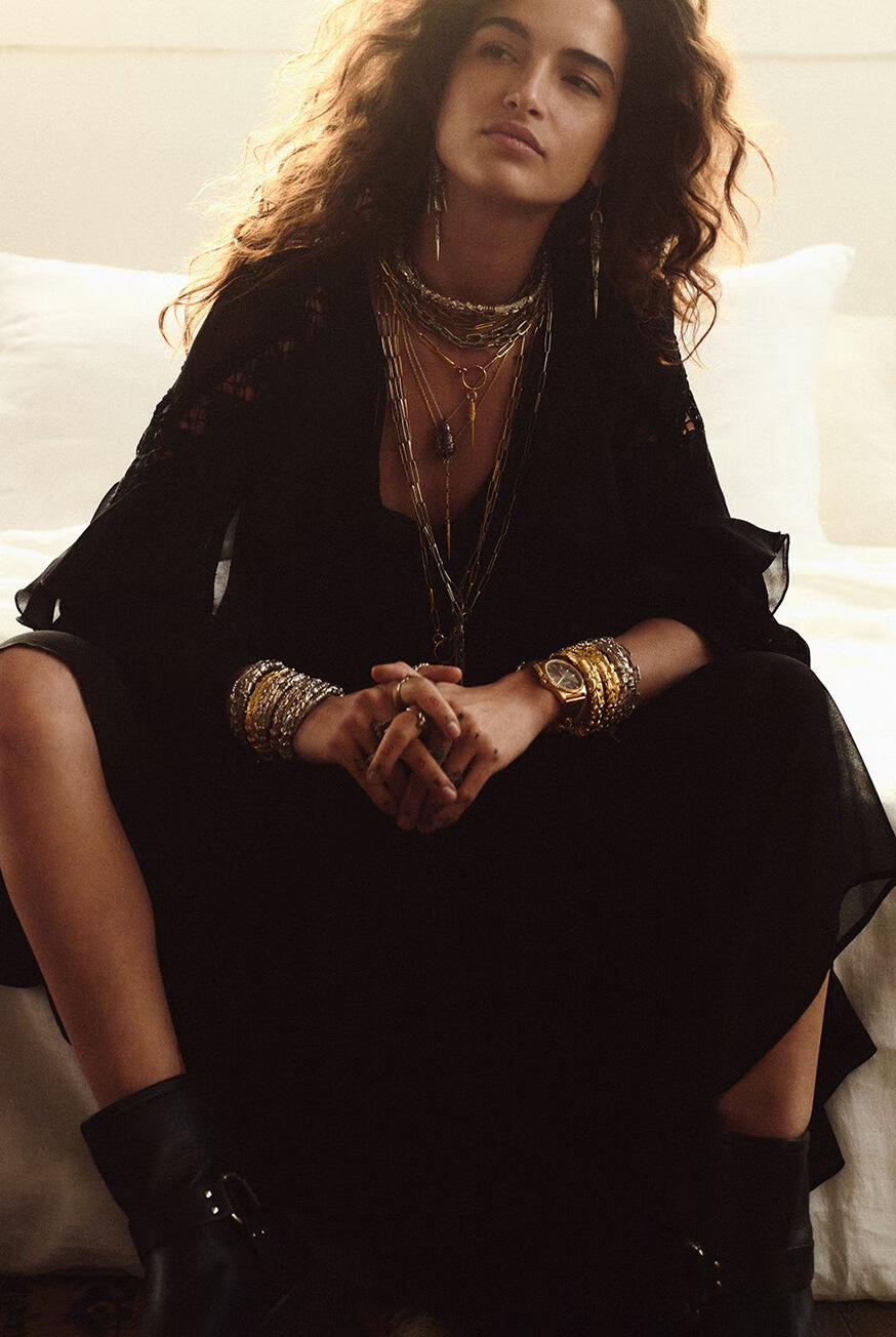 Silver Necklace Jaya Gray