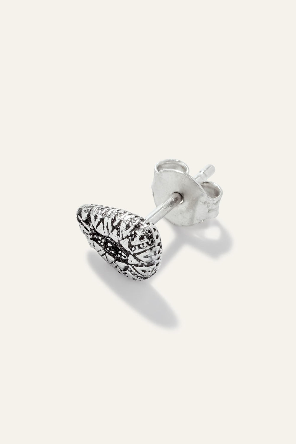 Silver Earrings Santana Gray