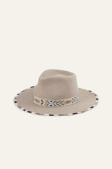 Wool Felt Hat Hamy Beige