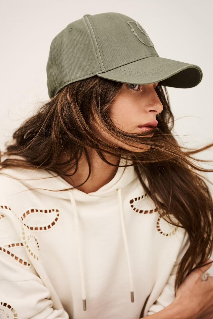 Cotton Baseball Cap Halyce Green