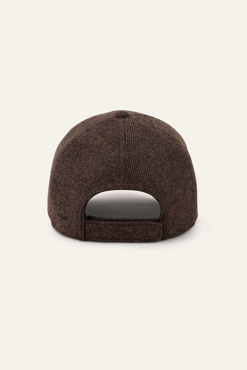 Embroidered Baseball Cap Hugo Brown