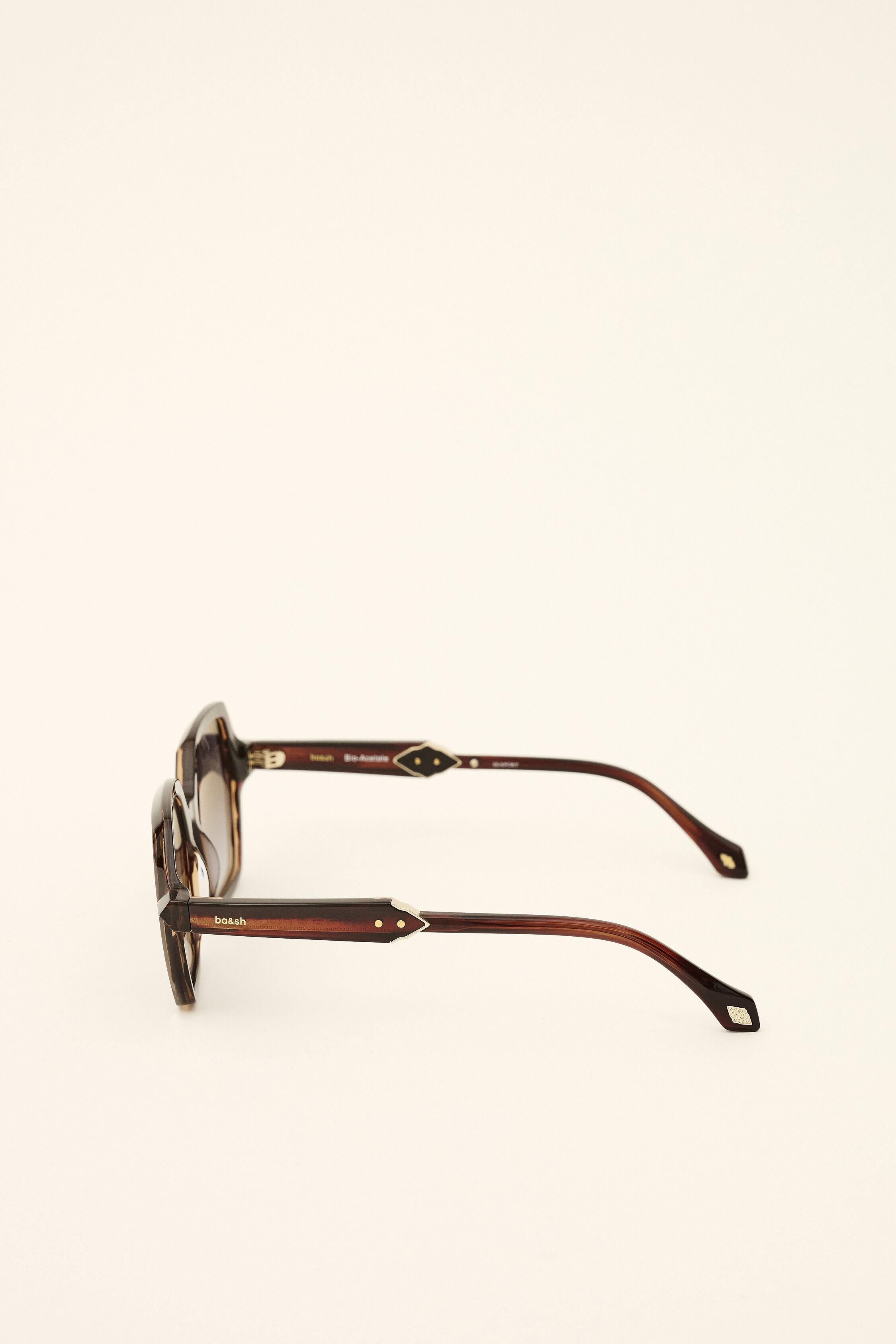 Hexagonal Sunglasses Lizbet Red