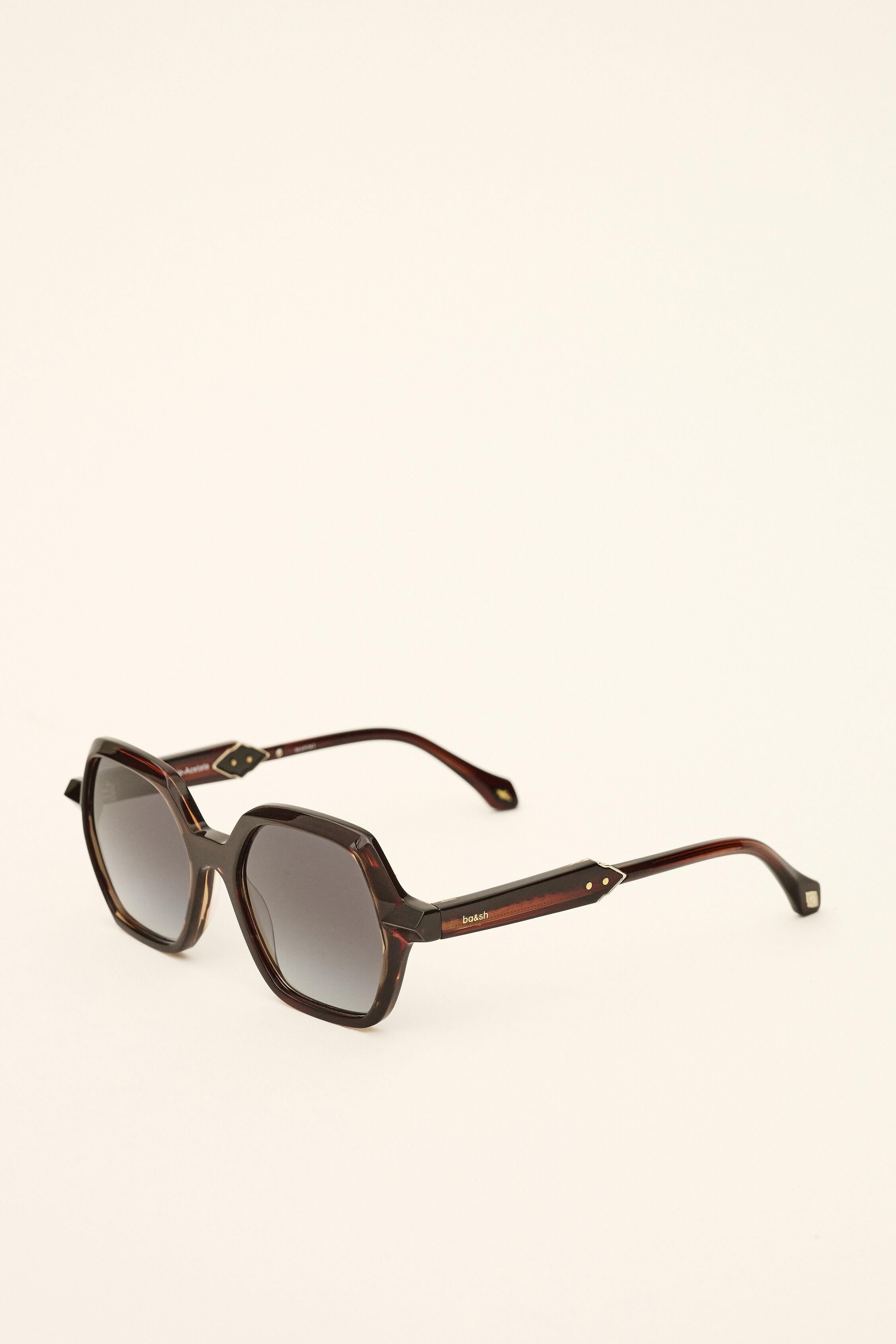 Hexagonal Sunglasses Lizbet Red