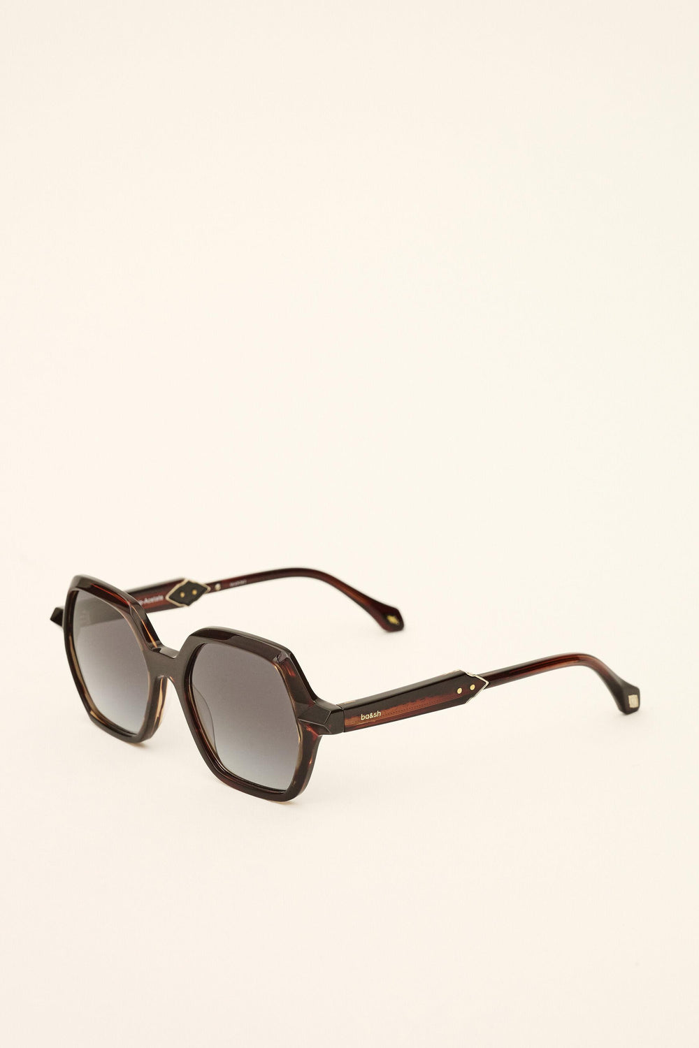 Hexagonal Sunglasses Lizbet Red