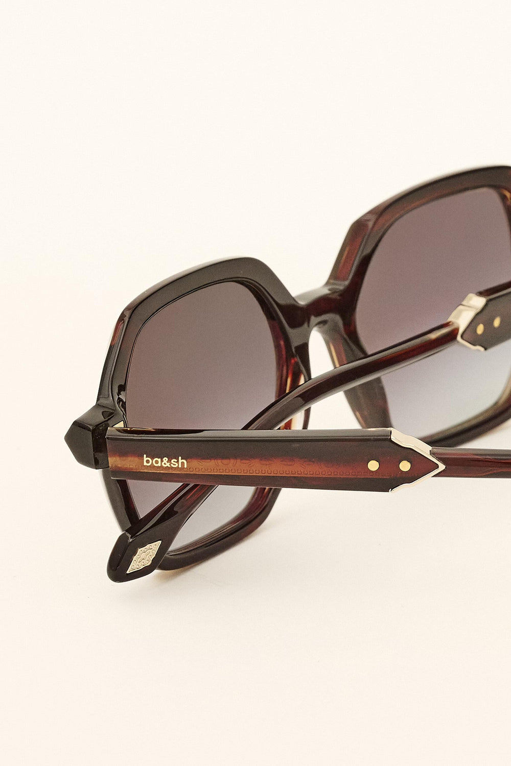 Hexagonal Sunglasses Lizbet Red