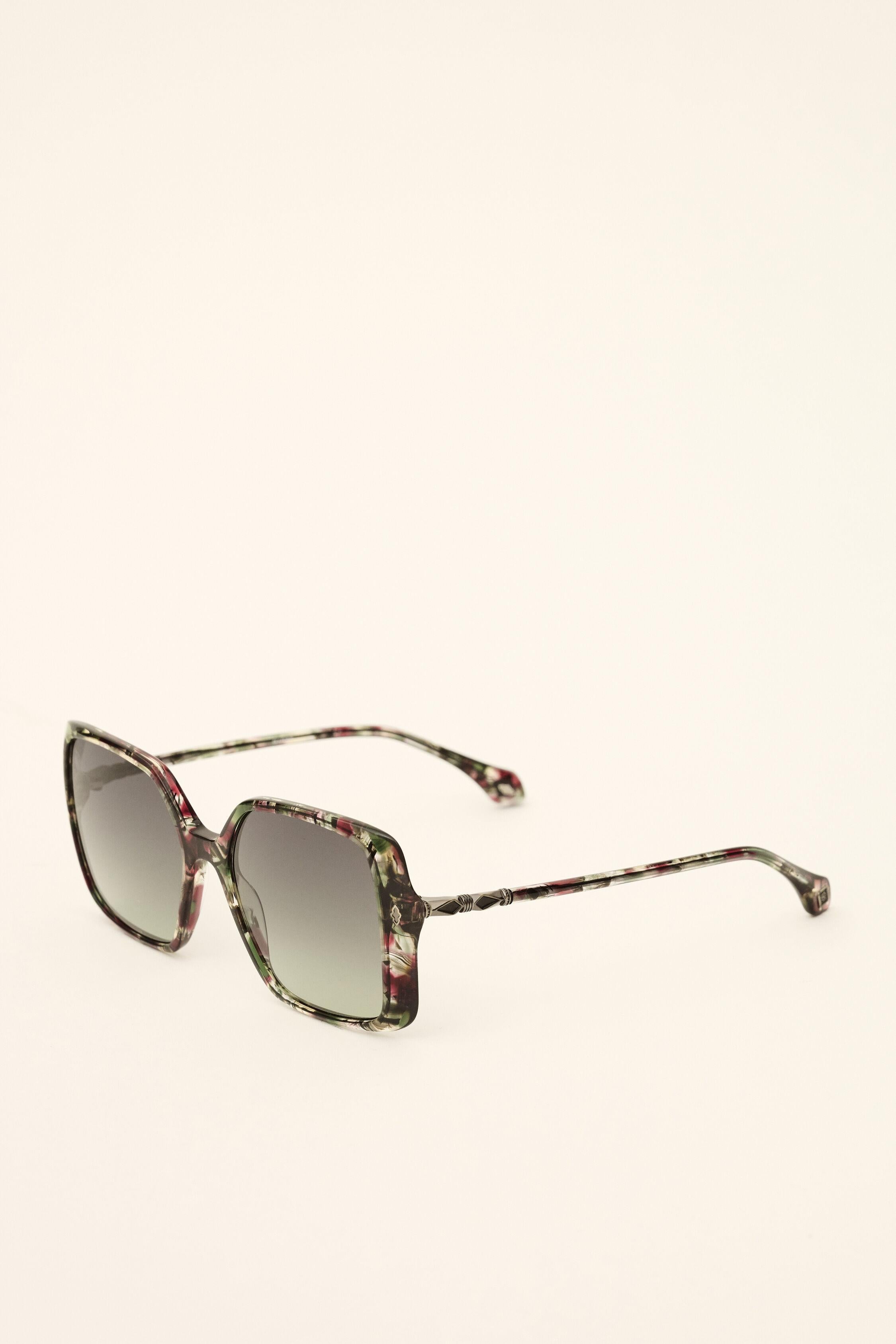 Square Sunglasses Liane Blue