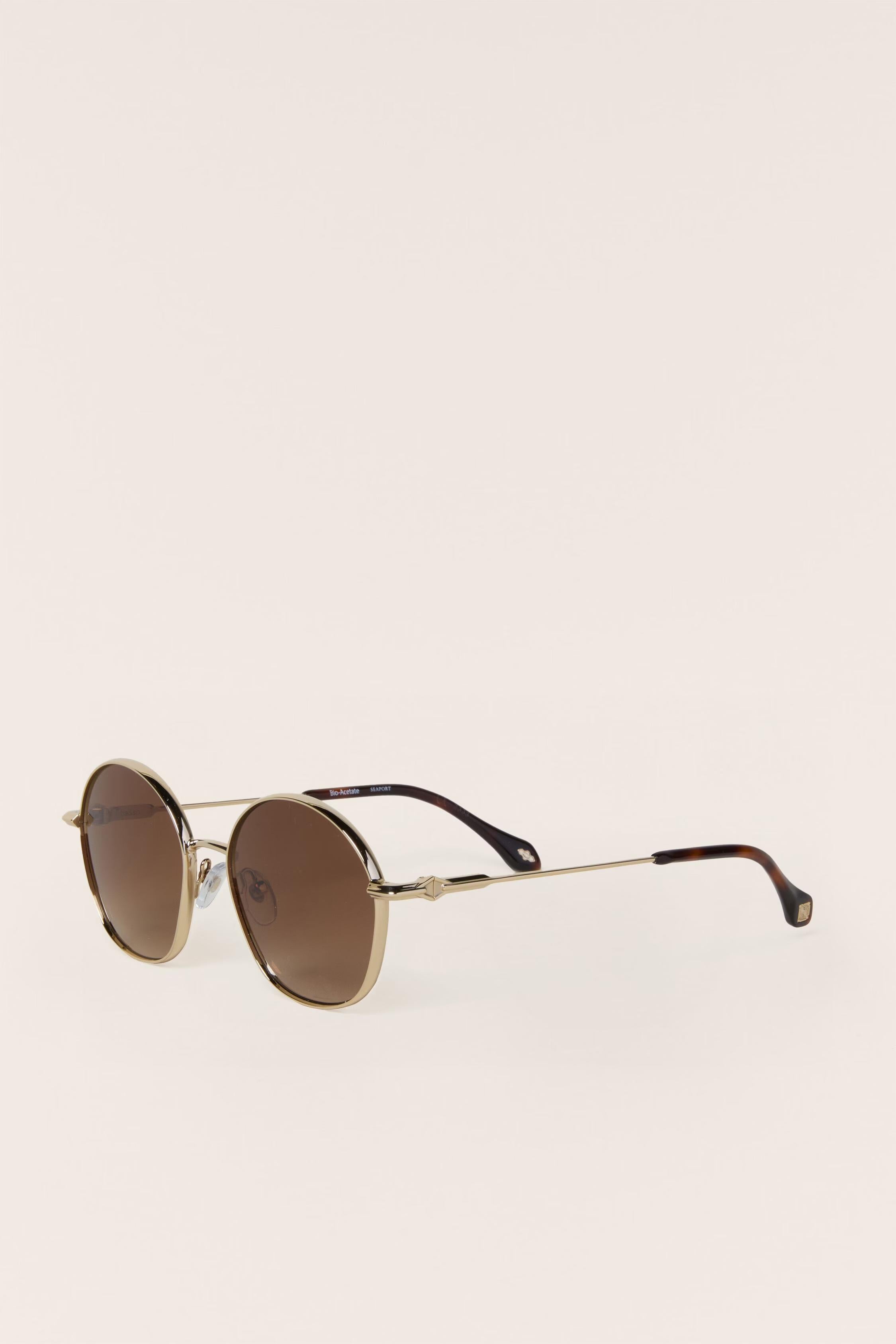 Metal Sunglasses Liora Brown