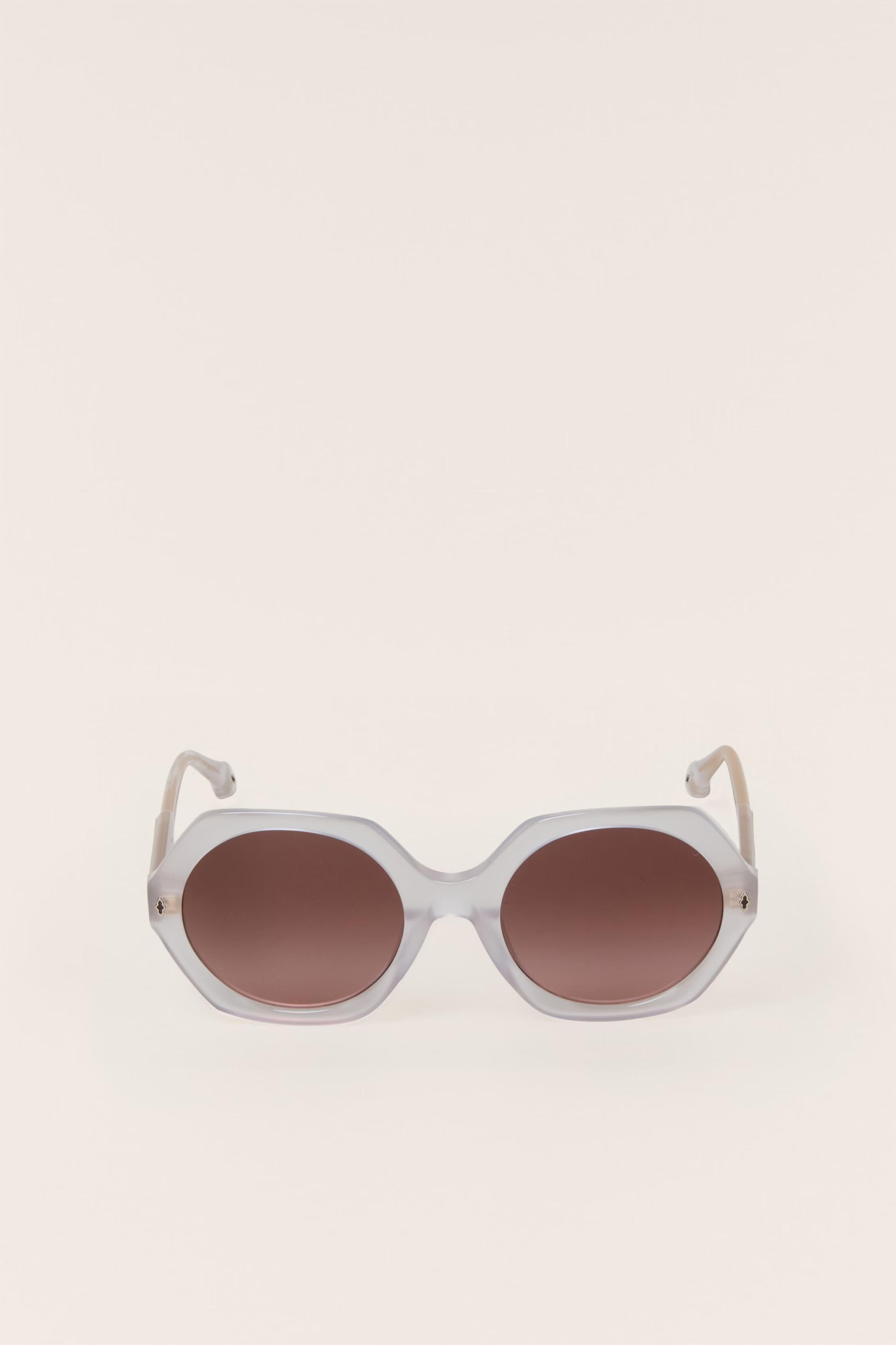 Round Sunglasses Luny Gray