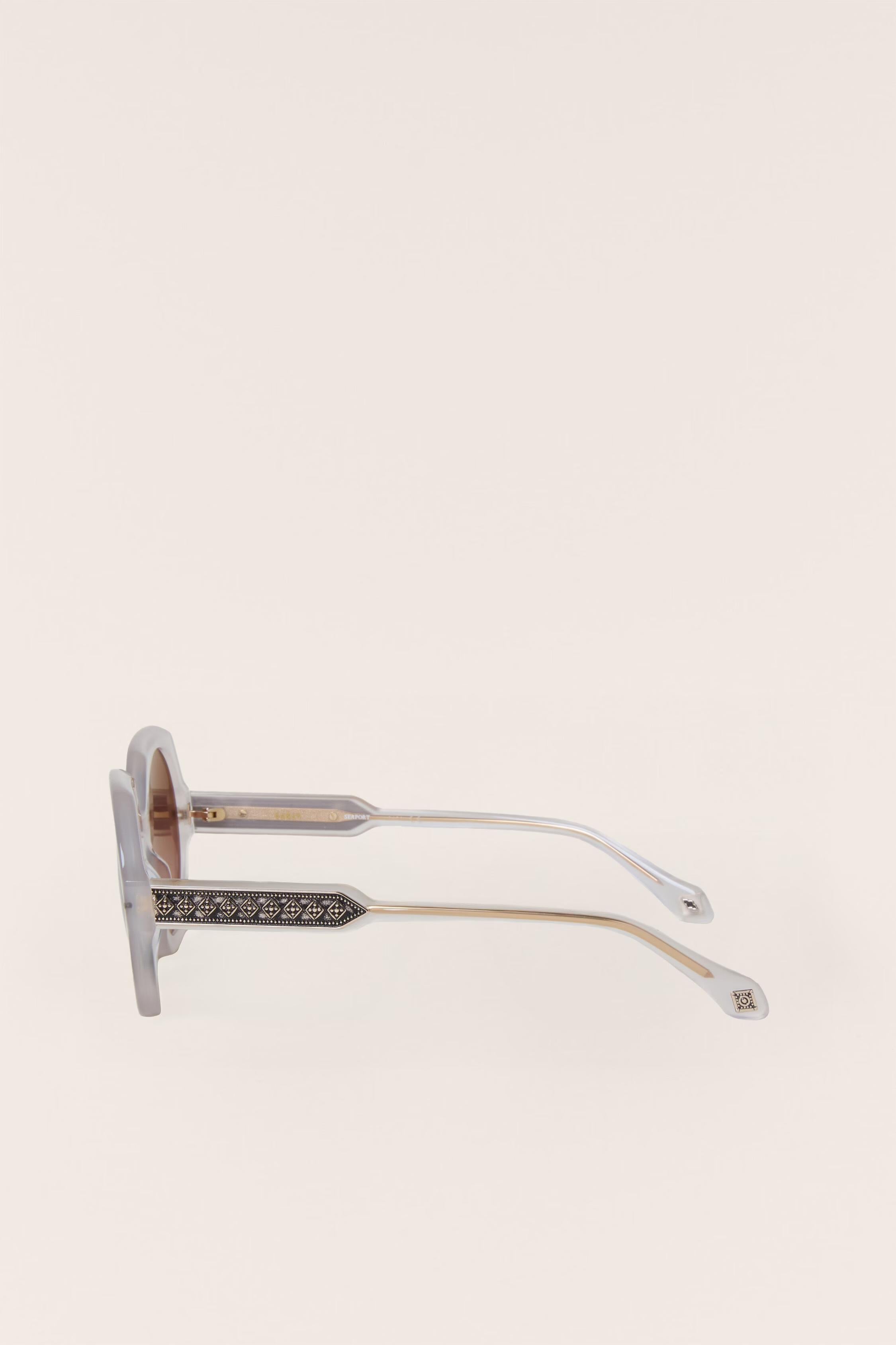 Round Sunglasses Luny Gray