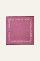 Patterned Bandana Scarf Fary Pink