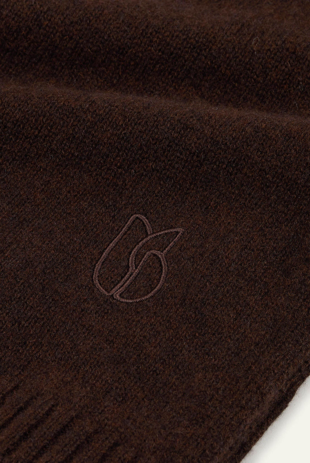 Rectangular Scarf Comie Brown