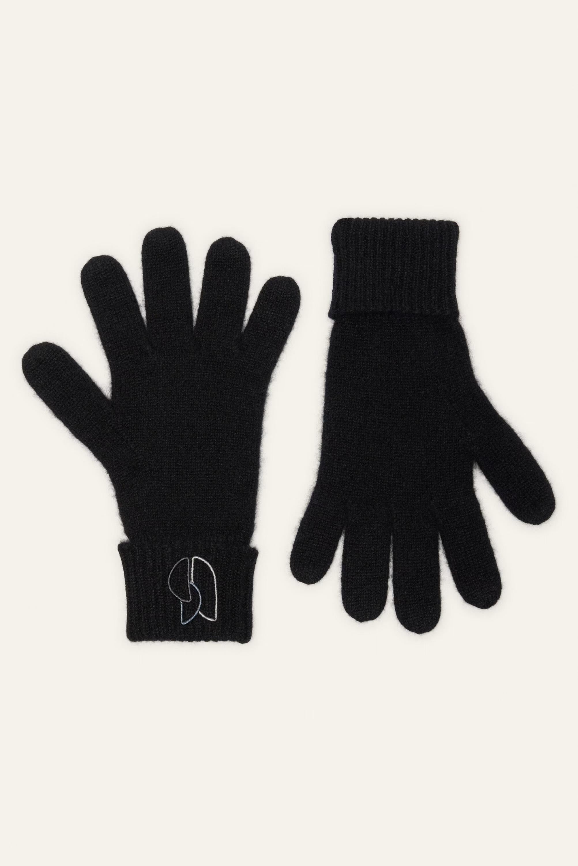 Knitted Gloves Cimon Black