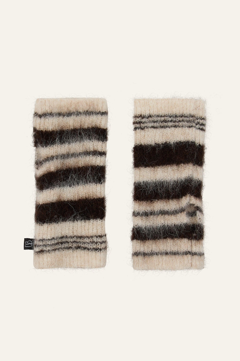 Wool Mittens Shiva Brown