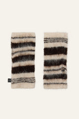 Wool Mittens Shiva Brown
