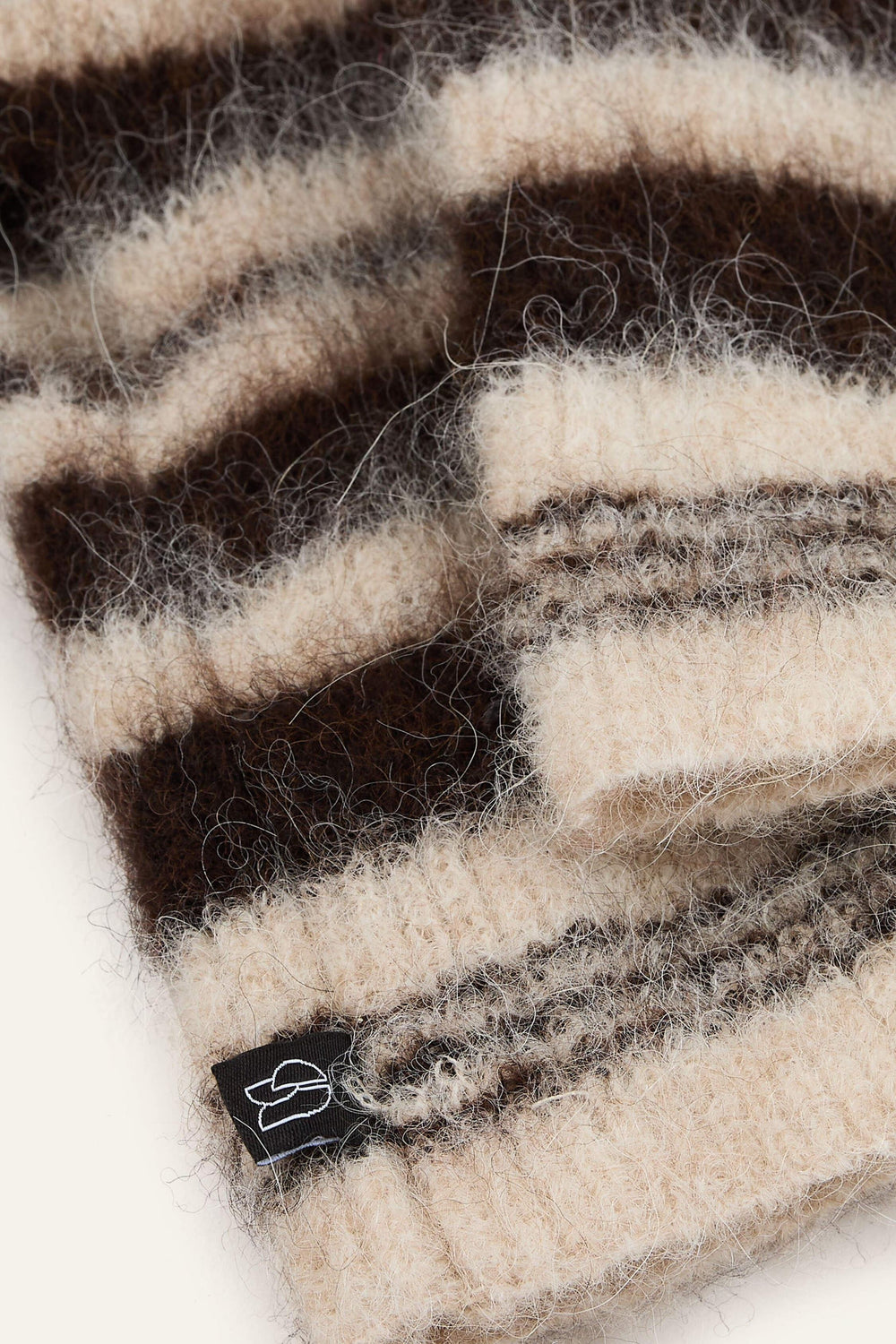 Wool Mittens Shiva Brown